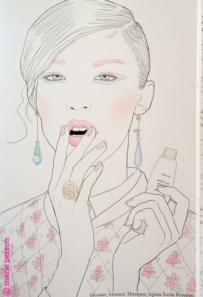 Glossier my Make Up Coloriages net